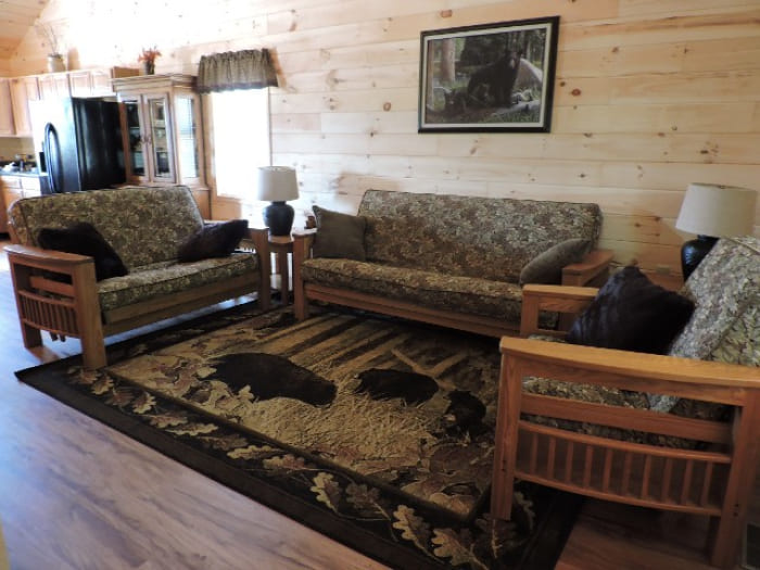 Spacious Connecting Living Room