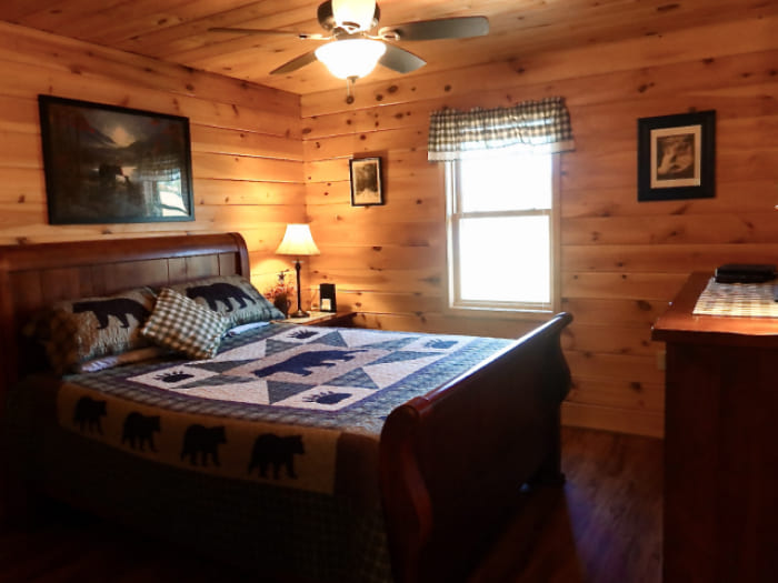 Relaxing Sleigh Bed