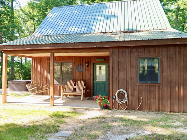 Outside of Country Time Cabin